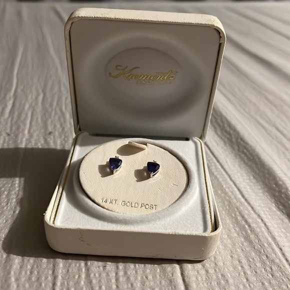 Krementz earrings - Picture 2 of 2